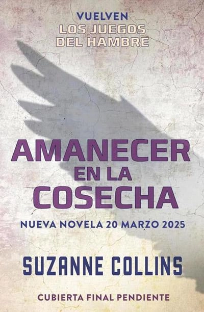 Portada de Amanecer en la cosecha, libro de Suzanne Collins