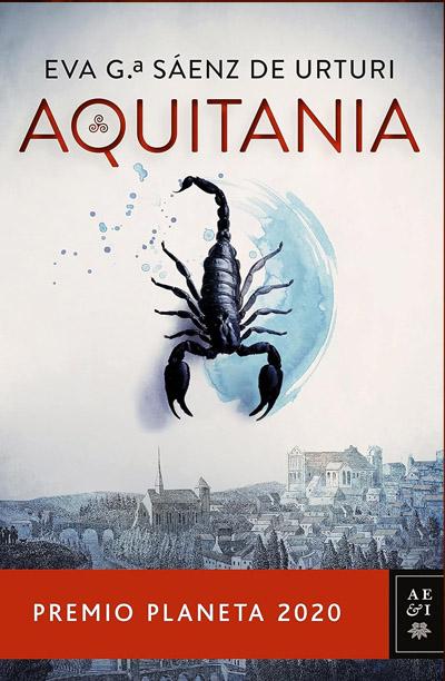 Portada de Aquitania, libro de Eva García Sáenz de Urturi