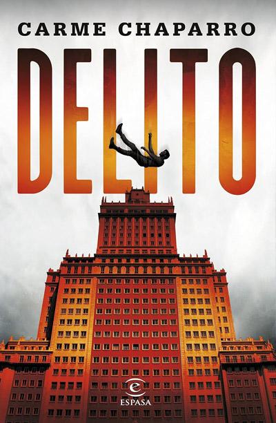 Portada de Delito, libro de Carmen Chaparro