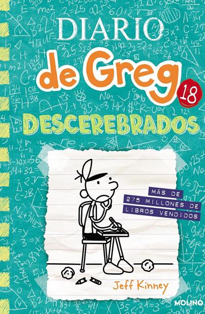 Portada de Diario de Greg 18 - Descerebrados, libro de Diario de Greg