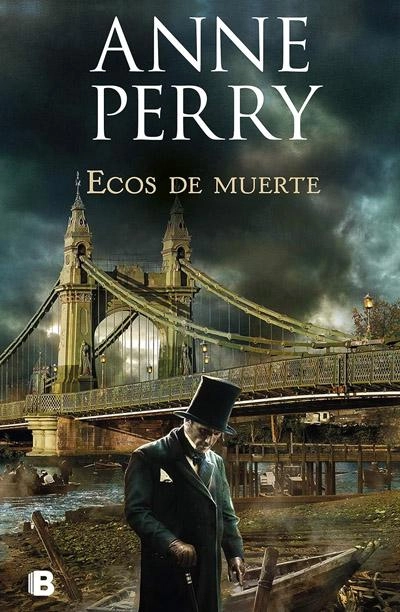 Portada de Ecos de muerte, libro de Anne Perry