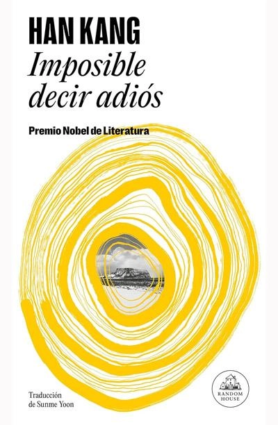 Portada de Imposible decir adiós, libro de Han Kang