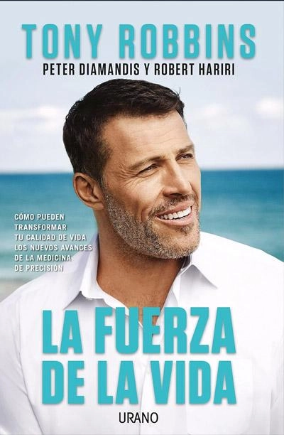 Portada de La fuerza de la vida, libro de Tony Robbins