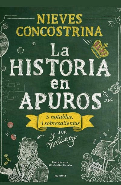 Portada de La historia en apuros, libro de Nieves Concostrina