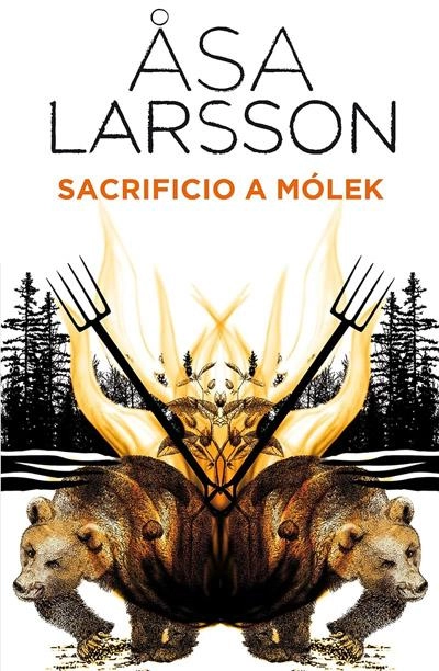 Portada de Sacrificio a Mólek, libro de Asa Larsson