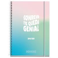 Agenda con mensaje 24 25 Miquelrius